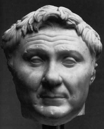 Cn. Pompeius Magnus. Marble bust of Pompeius, ca. 50 B.C. Copenhagen.